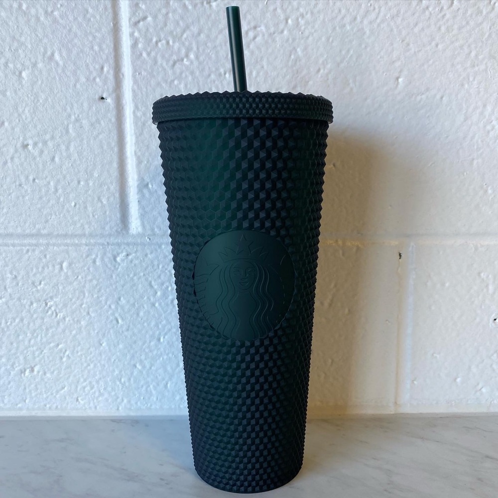 Starbucks 2022 Matte Green Jelly Studded Tumbler